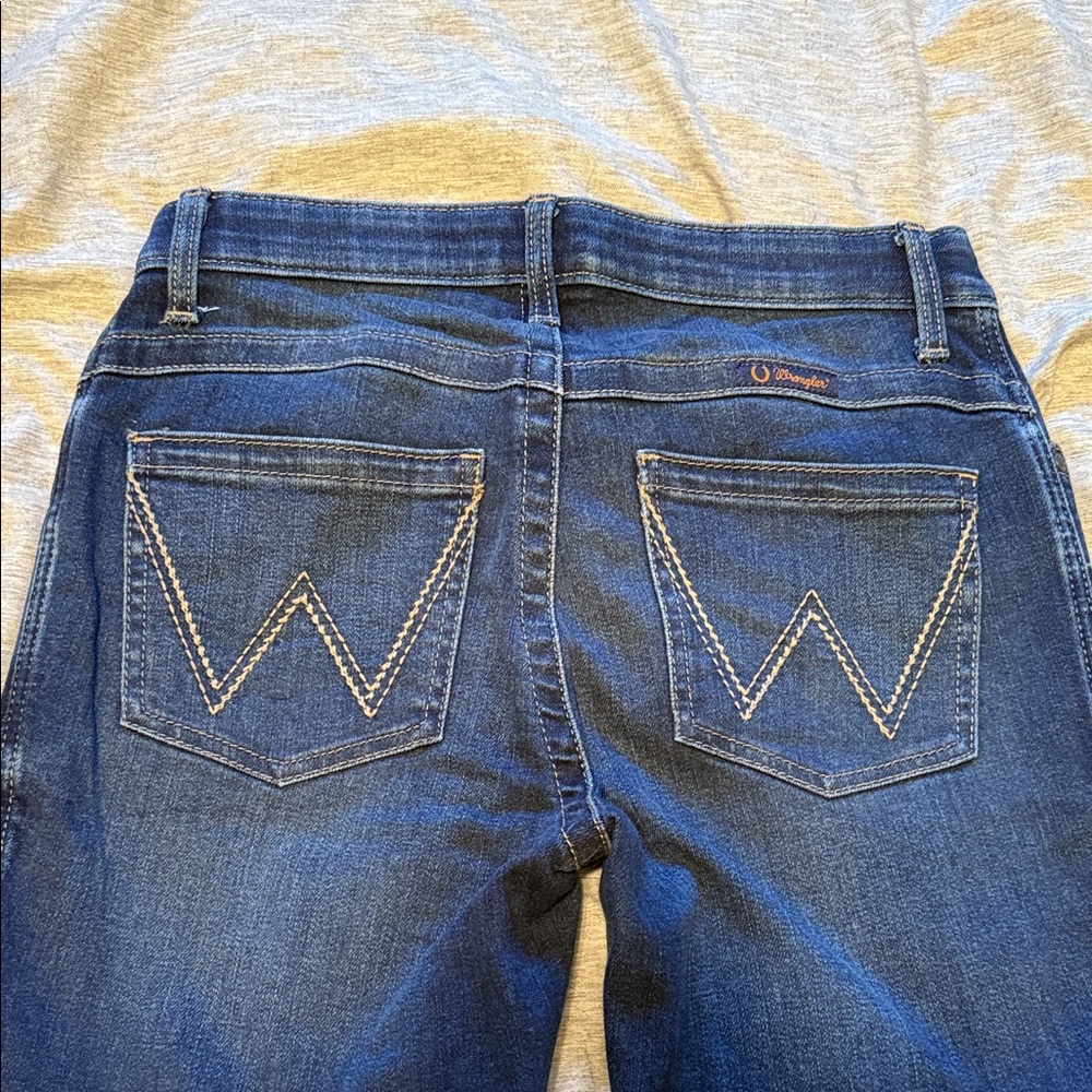 Wrangler Women's Dark Blue Boot Cut Jeans